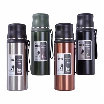 Diri-namano nga asero nga Doble nga Pader Baskop Flask .